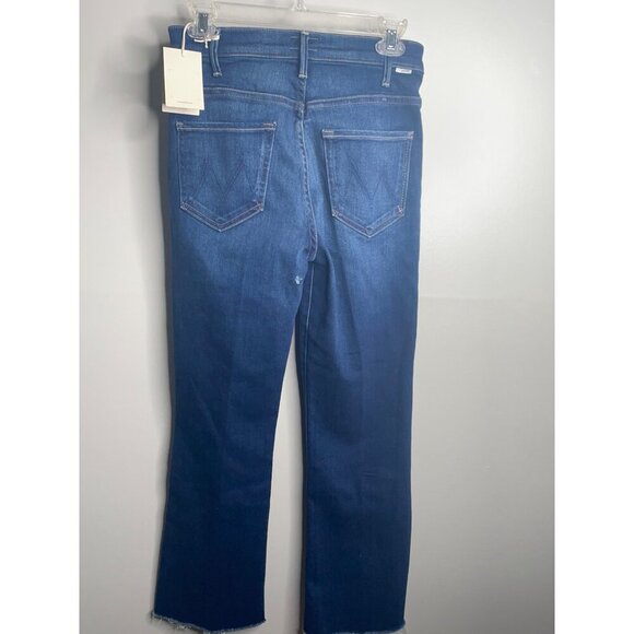 MOTHER The Hustler Ankle Fray Home Movies Size 27 NWT $228 Stretch - Picture 7 of 9